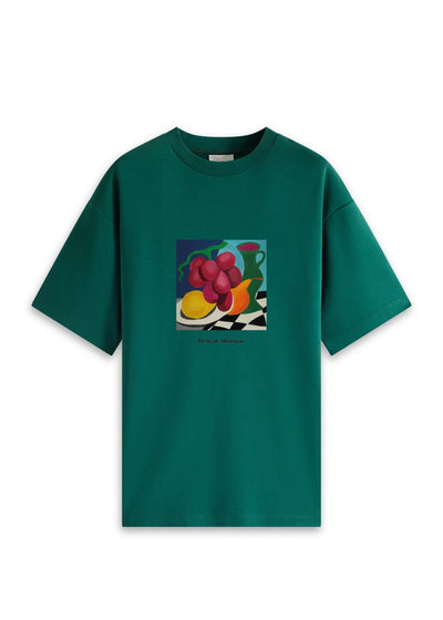 Nature Morte T-Shirt-Forest Green - Pop Up Concepts