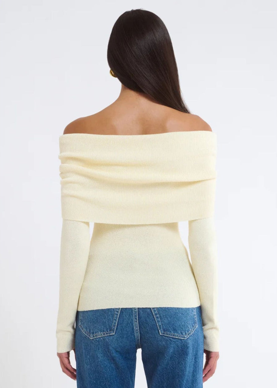 Winona Top-Cream - Pop Up Concepts