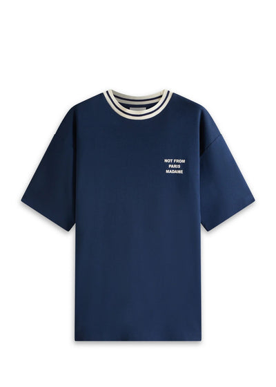 Slogan Sport T-Shirt-Navy - Pop Up Concepts