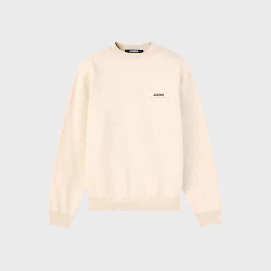 The Gros Grain sweatshirt-Beige - Pop Up Concepts