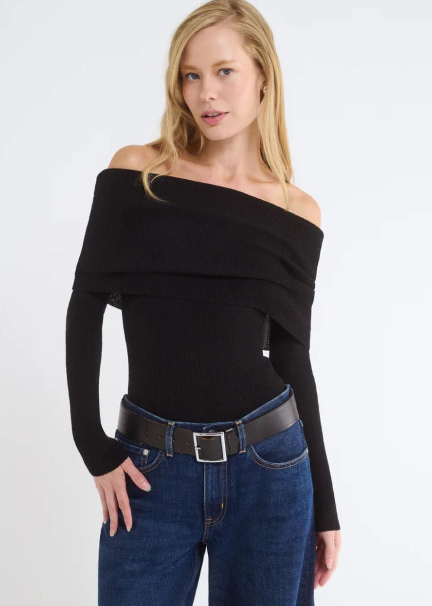 Winona Top-Black - Pop Up Concepts