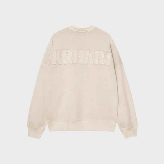 RGGD Sweatshirt-Fleur-Garment dyed - Pop Up Concepts
