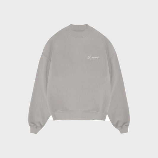 Owners Club Script Sweater-Slate - Pop Up Concepts