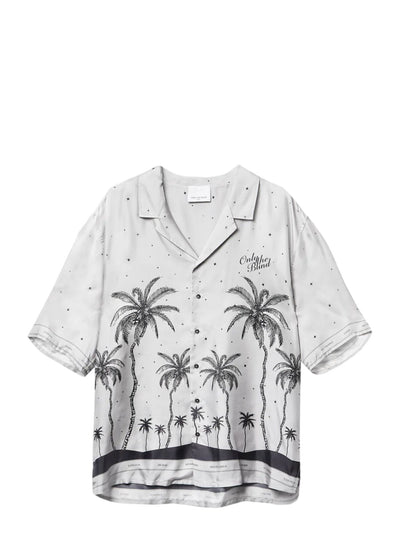 Desert Cloud Silk Shirt-Grey - Pop Up Concepts