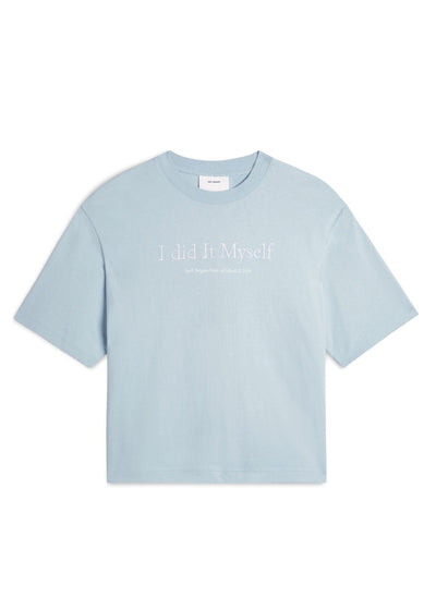 I Did It MySelf T-Shirt-Light Blue-Women - Pop Up Concepts