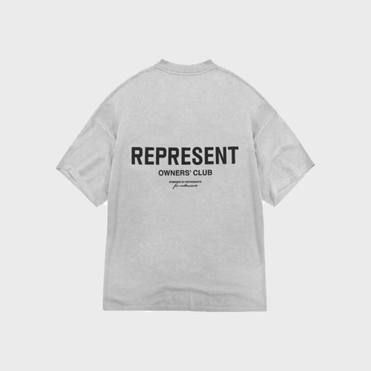 Owners Club T-Shirt-Ash Grey - Pop Up Concepts
