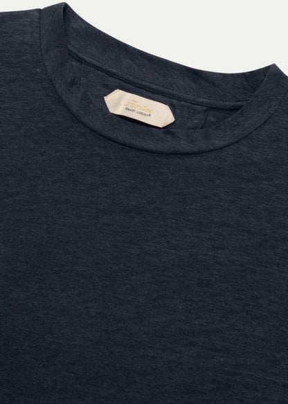 Linen City T-Shirt-Navy - Pop Up Concepts