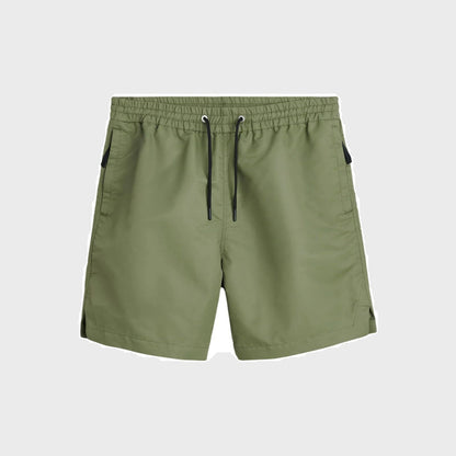 Mike Shorts-Dark Olive - Pop Up Concepts