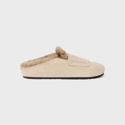 The Mocassins Mules-Beige - Pop Up Concepts