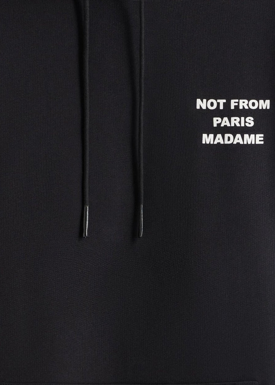 Slogan Hoodie-Black - Pop Up Concepts