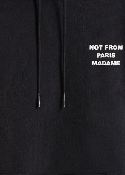 Slogan Hoodie-Black - Pop Up Concepts