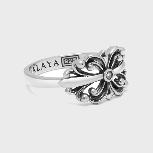 Sterling Silver Bloom Ring-Silver - Pop Up Concepts