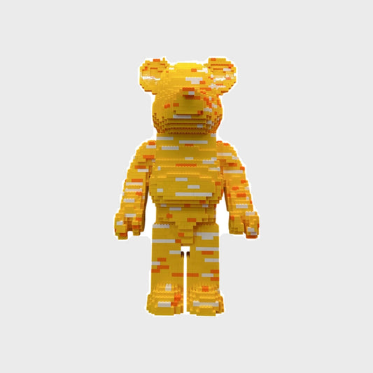 Yellow BearBrick-80 CM - Pop Up Concepts