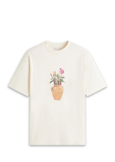 Pinceaux T-Shirt-Cream - Pop Up Concepts